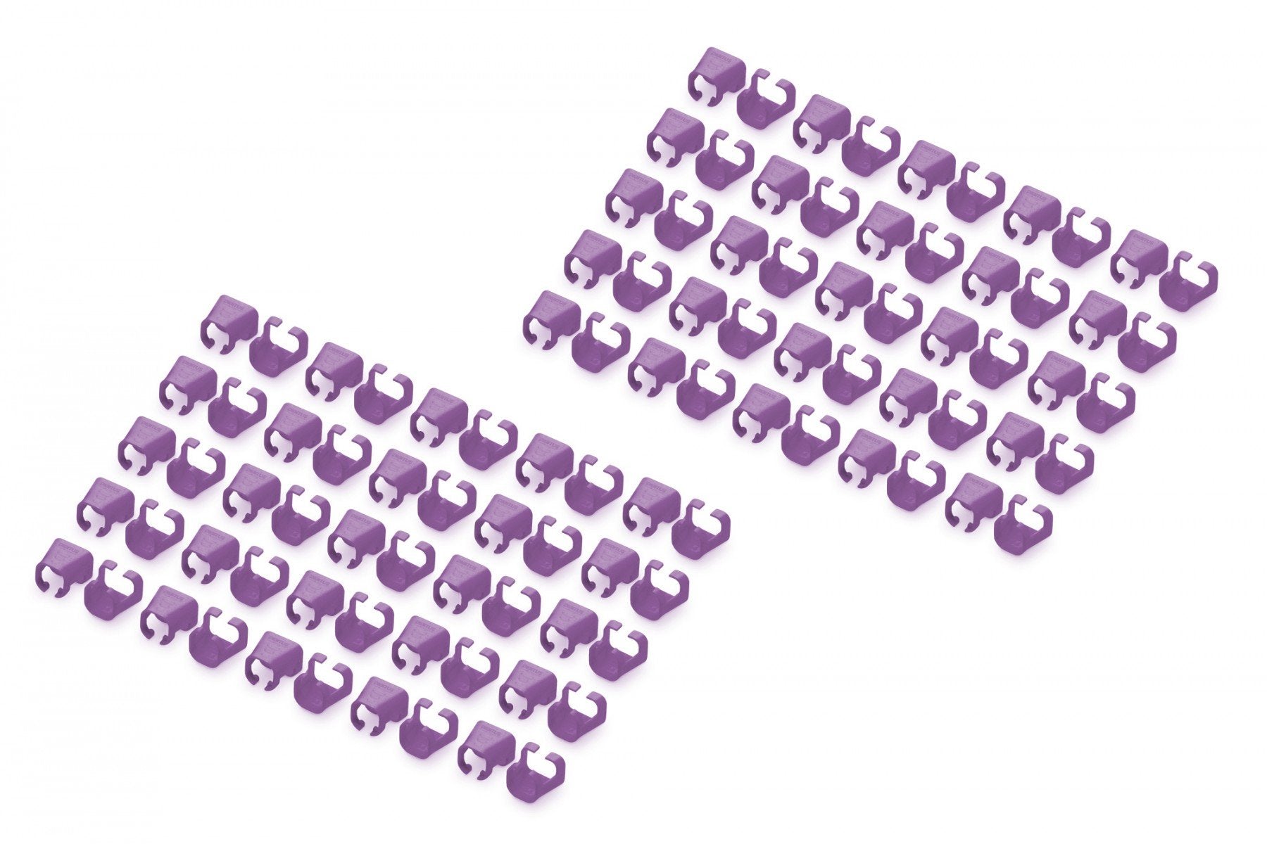 Digitus A-CC-VI Clips de codage de couleur pour câbles de patch violets 100 pieces