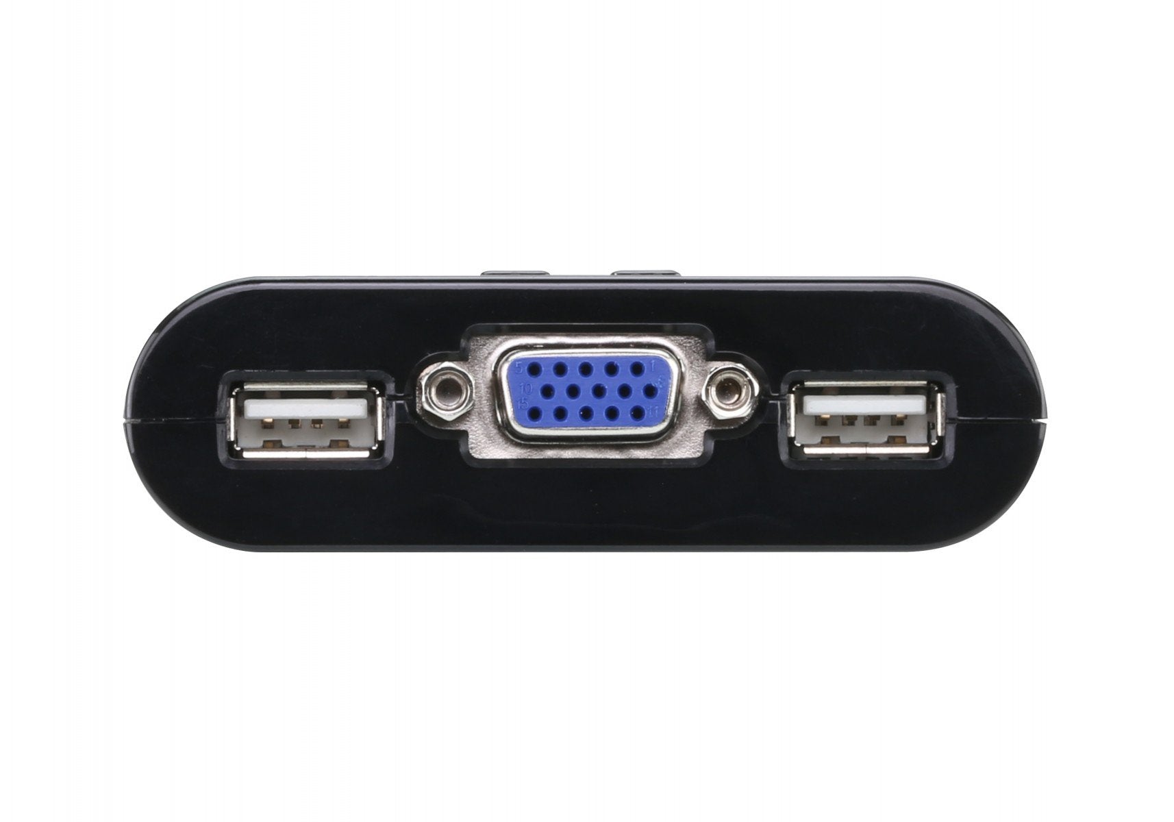 Aten CS22U commutateur écran, clavier et souris Noir