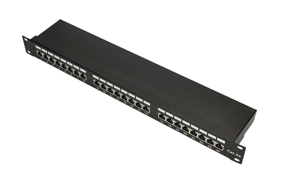 Extralink CAT5E STP V2 | Panneau de brassage | 24 ports