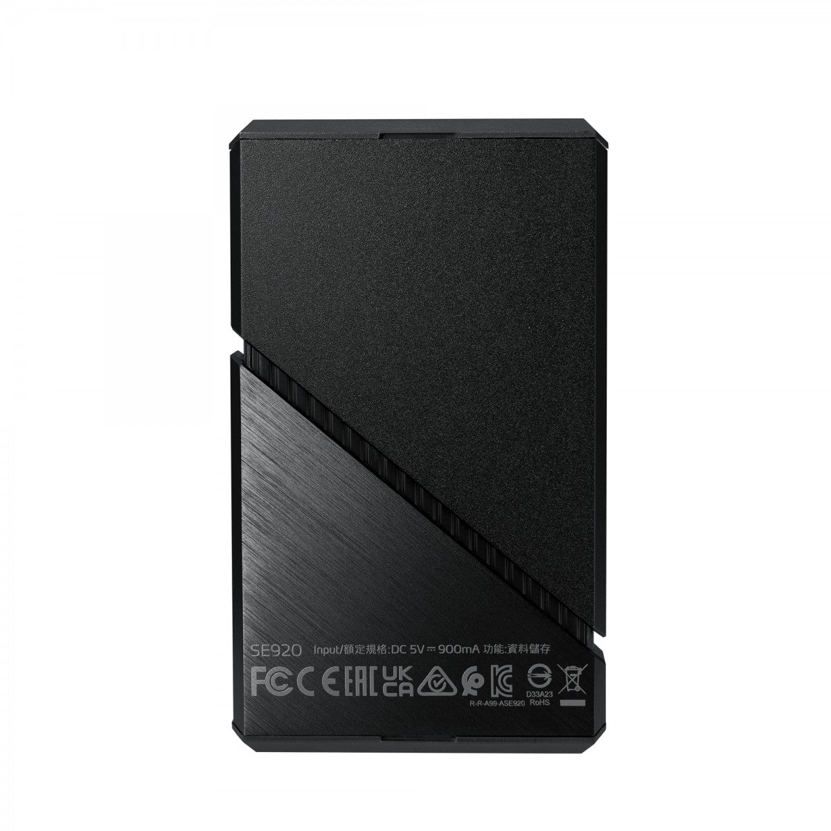 ADATA SE920 Technologie Thunderbolt 2 To USB Type-C 3.2 Gen 2 (3.1 Gen 2) Noir