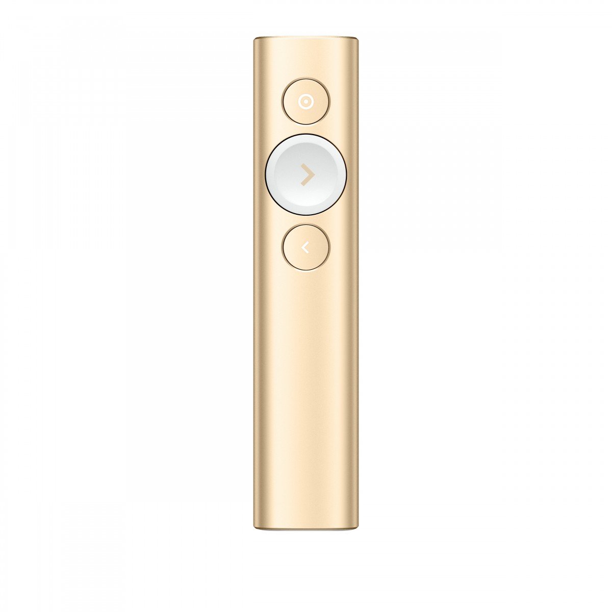 LOGITECH Spotlight Presentation remote control 3 buttons gold