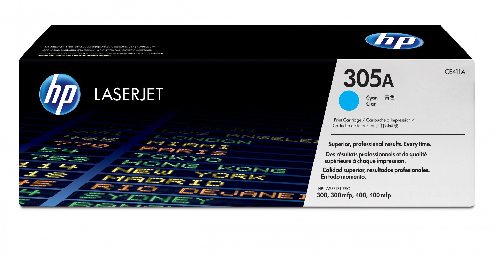HP 305A original LaserJet Toner cartridge CE411A cyan standard capacity 2.600 pages 1-pack