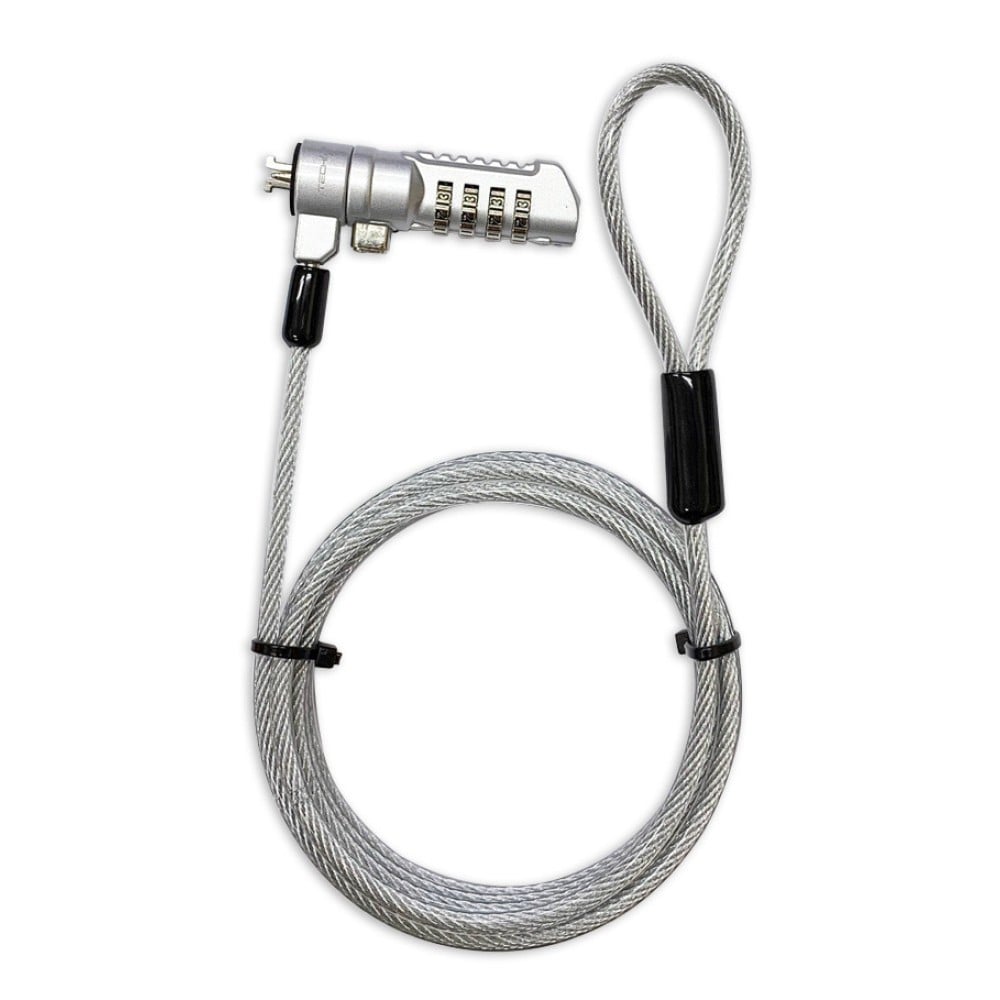 Techly IQ-LOK-16-K Câble de sécurité pour ordinateur portable Nano Slot avec verrou 1,8 m