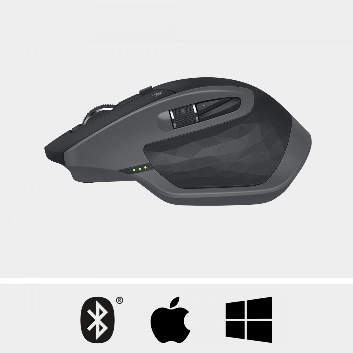 Logitech MX Master 2S Wireless Mouse souris Bureau Droitier RF sans fil + Bluetooth Laser 1000 DPI
