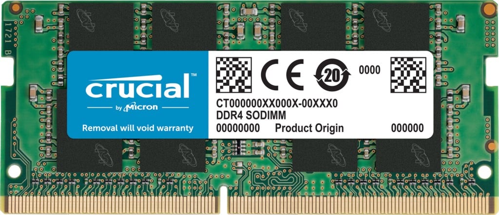 8GB DDR4-3200 SODIMM Crucial