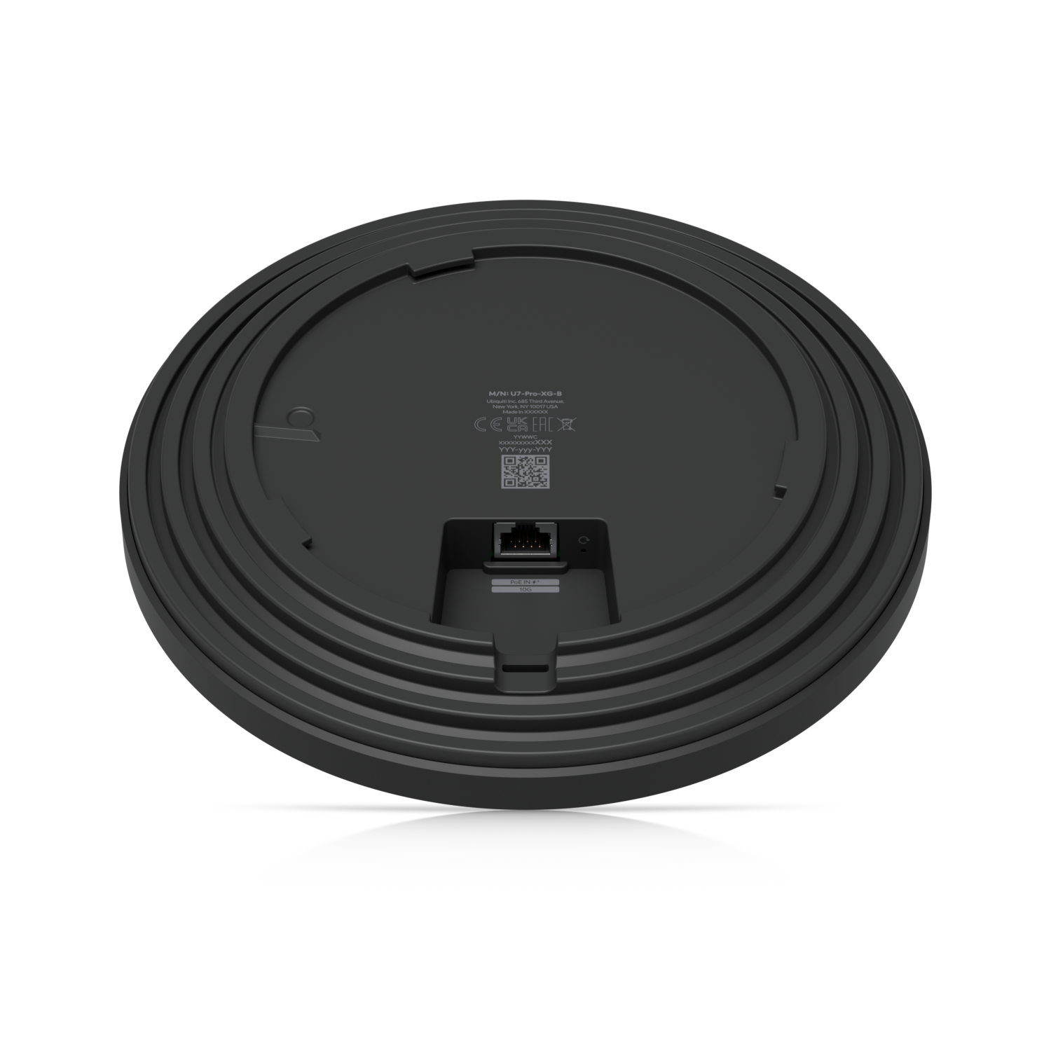 Ceiling-mounted 6-stream WiFi7 AP with 1