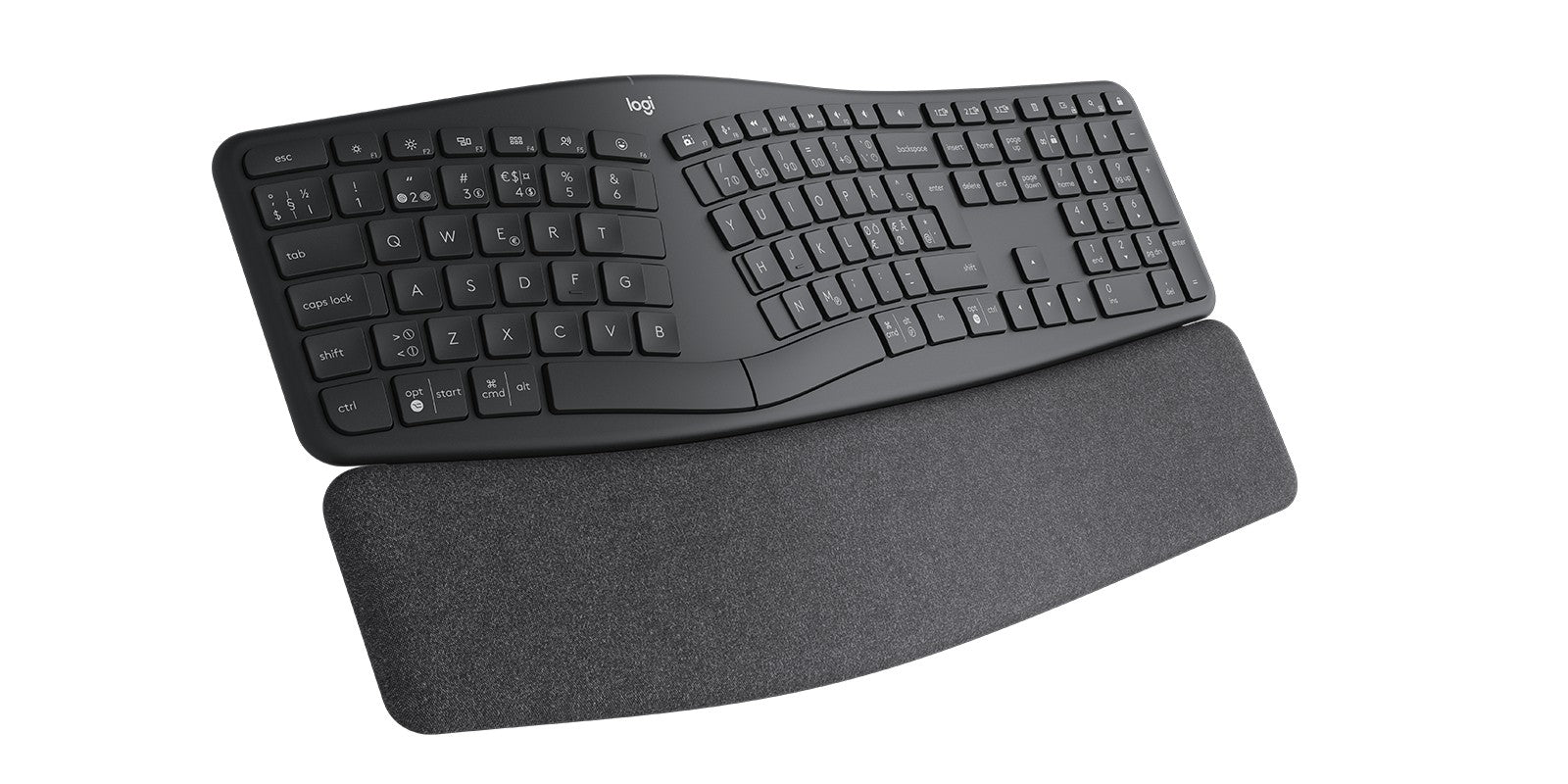 Logitech 920-010348 clavier Bureau Bluetooth QWERTY Nordique Graphite