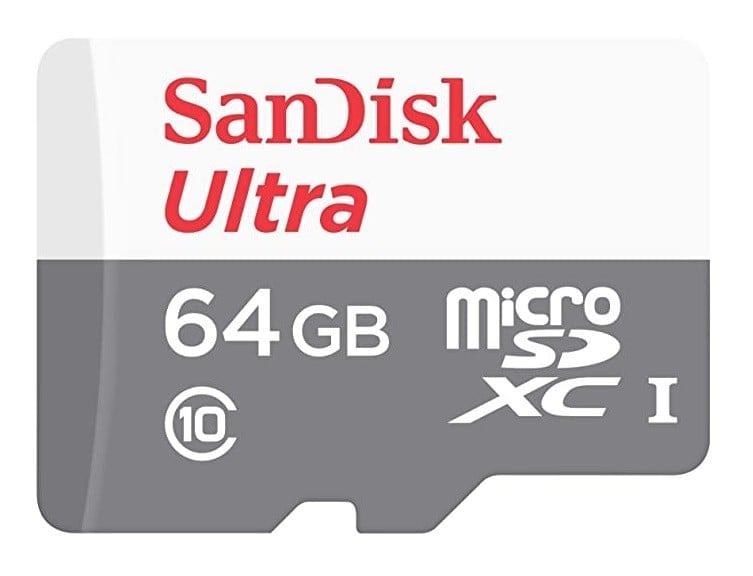 64GB Ultra microSDXC Class 10 UHS-I