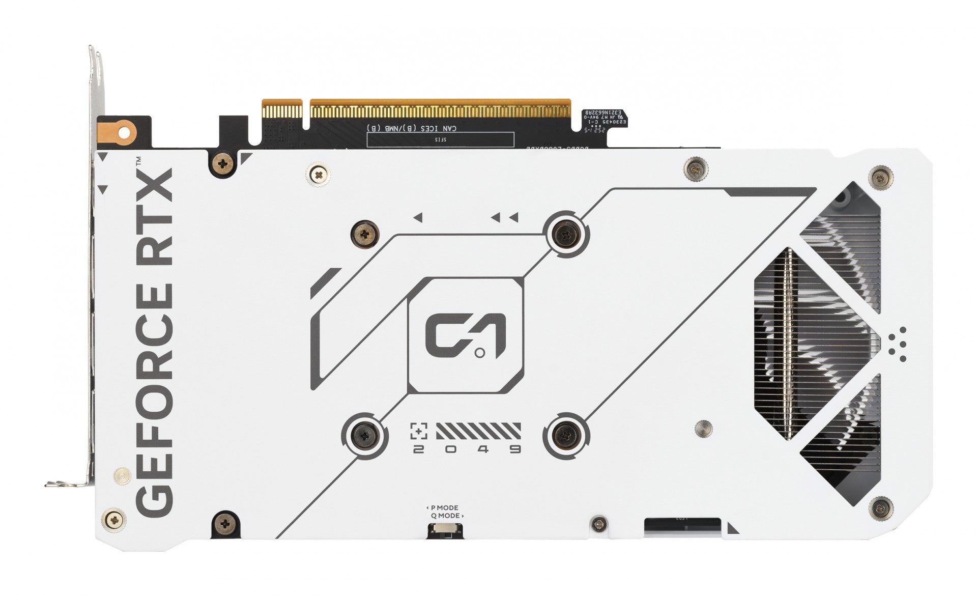 ASUS DUAL RTX 5060 OC 8Go GDDR7 3xDP 1xHDMI WHITE