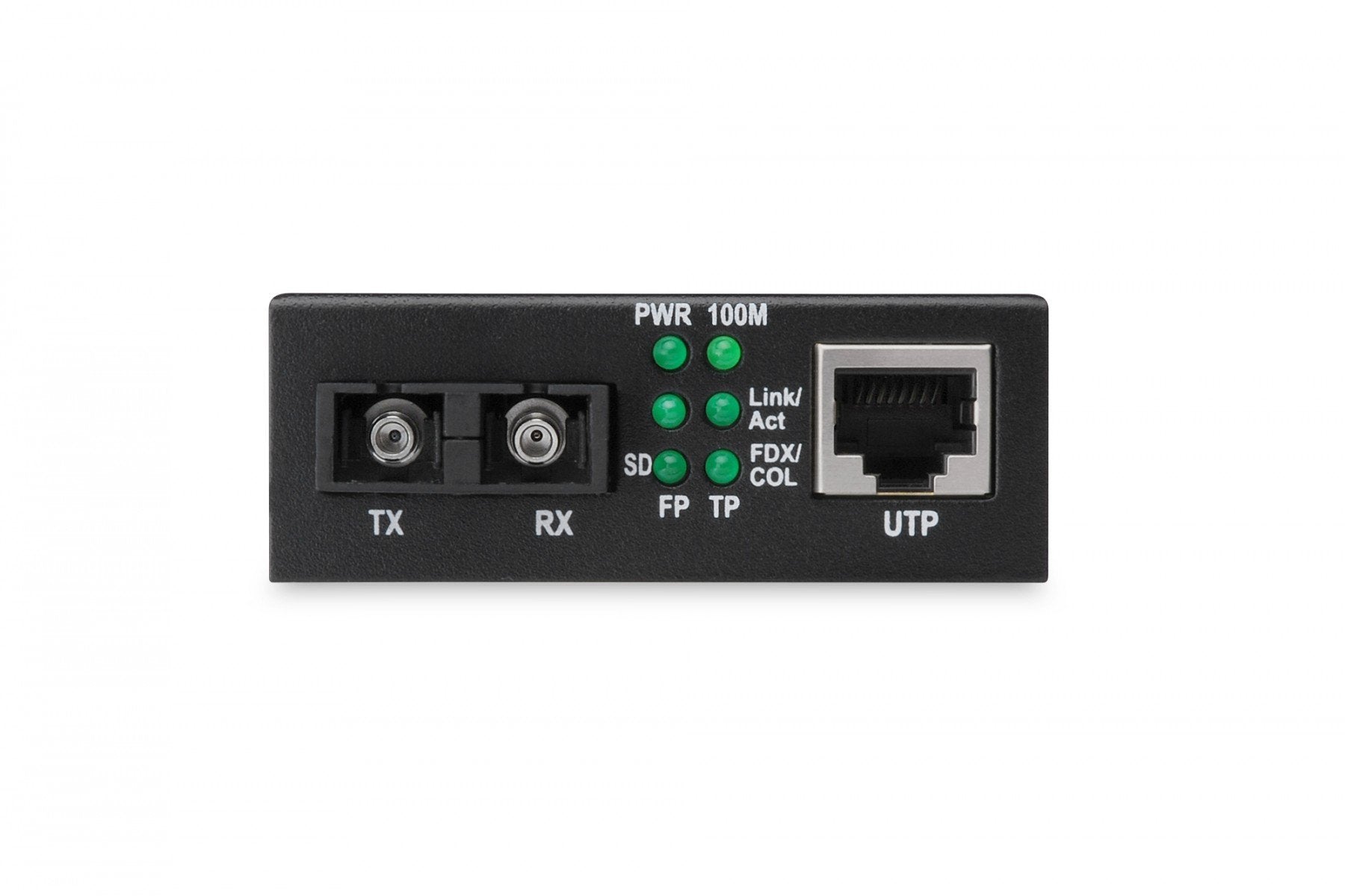 Digitus DN-82020-1 convertisseur de support réseau 100 Mbit/s 1310 nm Multimode Noir