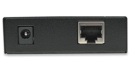 Intellinet 560443 séparateur voix-données Connexion Ethernet, supportant l'alimentation via ce port (PoE) Noir