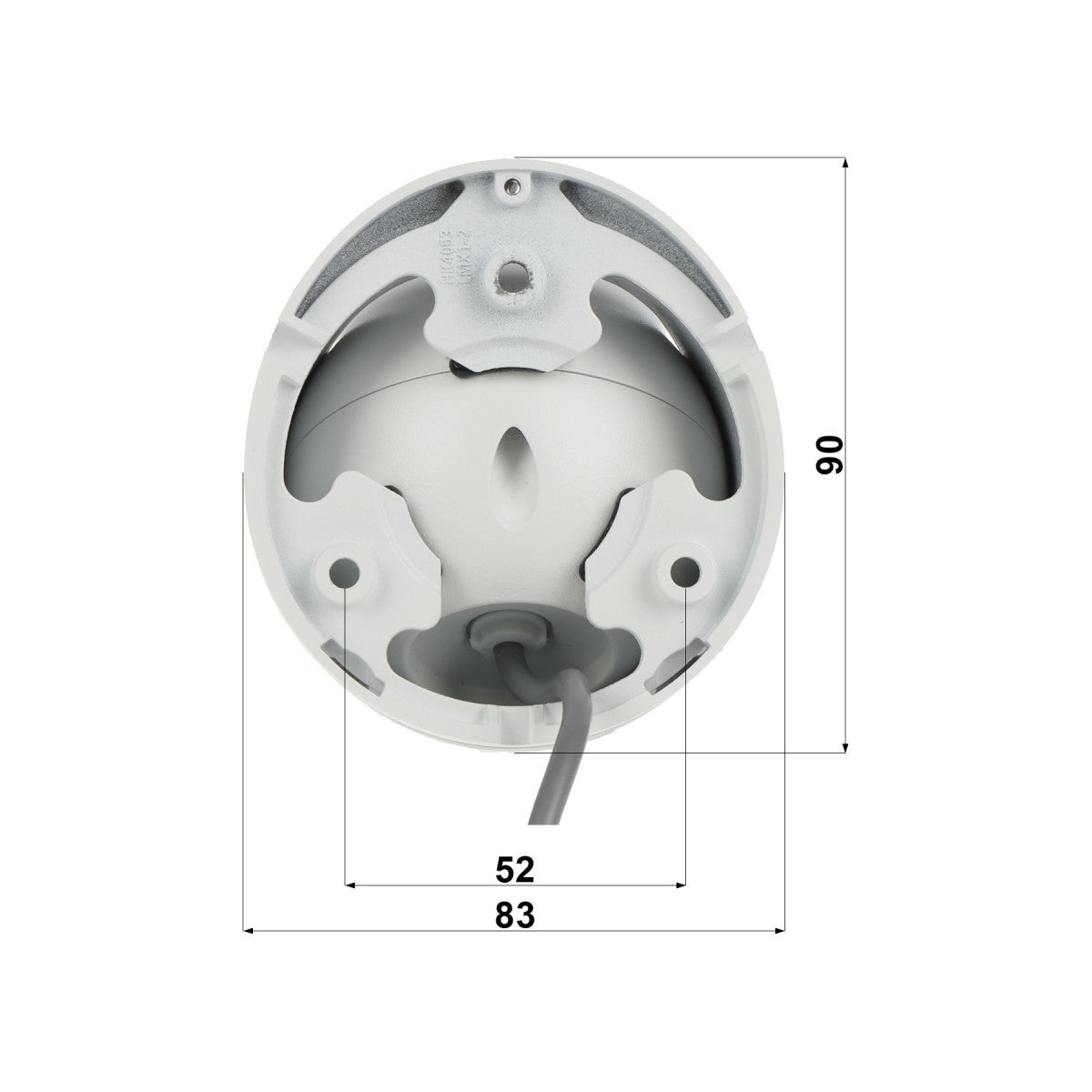 Hikvision DS-2CE76D0T-ITMF(2.8mm)(C) Caméra Turret Fixe 2 MP