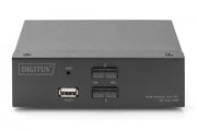 Commutateur KVM 2 ports, 4K 60Hz, 2xDisplayPort IN, 1xDisplayPort OUT, 2xUSB, 2xAudio IN&OUT