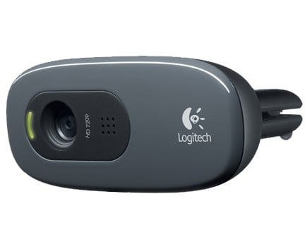 Logitech HD C270 webcam 3 MP 1280 x 720 pixels USB 2.0 Noir, Gris