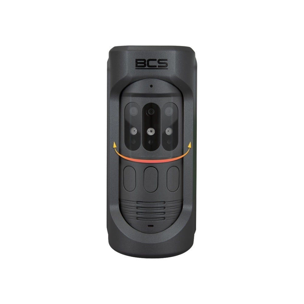 BCS BCS-PAN1511G-S Panneau extérieur IP pour maison individuelle avec caméra 720p et boîtier anti-vandalisme