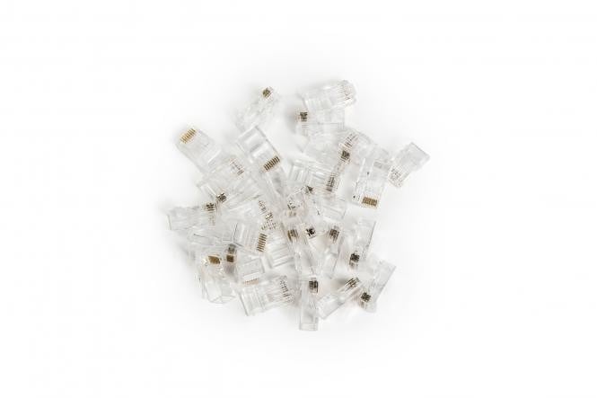 Digitus X-ML-6U-EZ connecteur de fils RJ45 Transparent