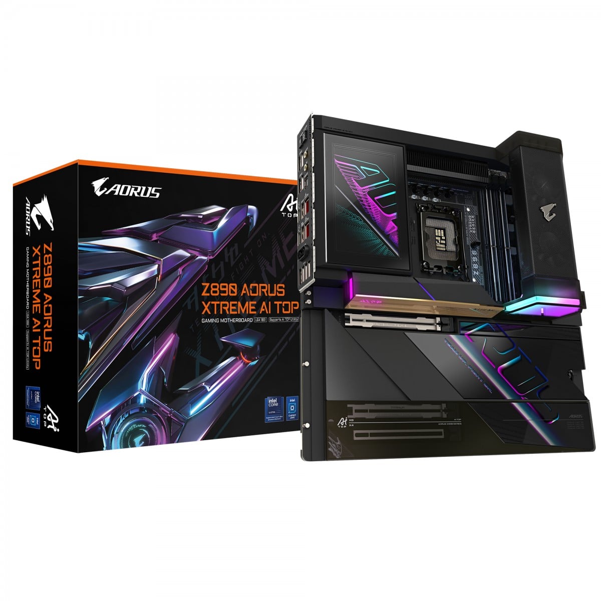 GIGABYTE Z890 AORUS XTREME AI TOP Intel Z890 LGA 1851 (Socket V1) ATX étendu