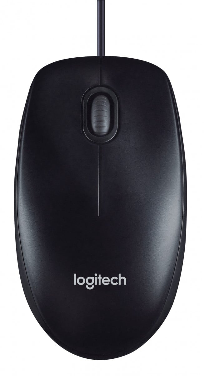 LOGITECH M90 Mouse right and left-handed optical wired USB