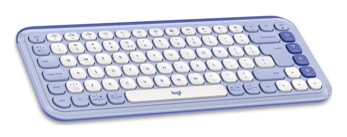 Logitech 920-013078 POP Icon Combo Souris et Clavier Lilas
