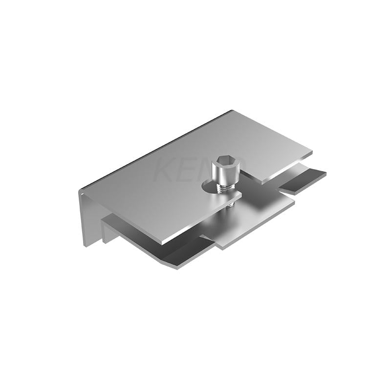 Support universel pour fixer l'optimiseur SolarEdge ou Huawei sur le cadre du module (complet avec vis hexagonale 22mm)