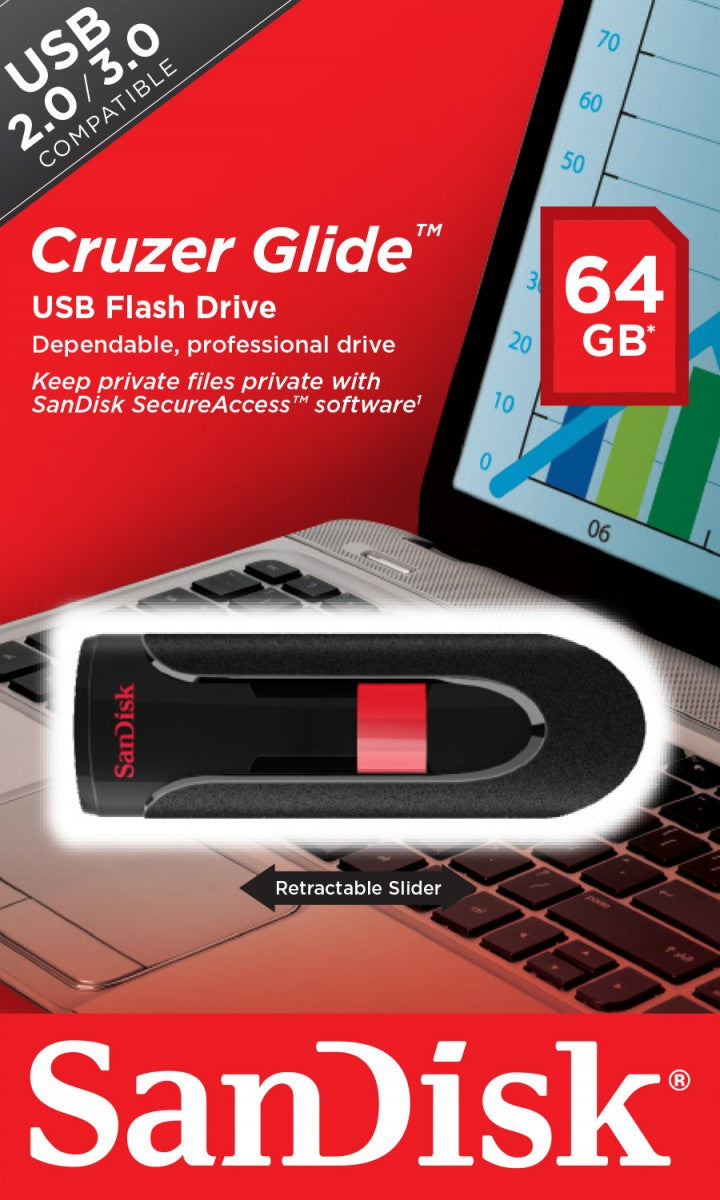 Cruzer Glide 64GB