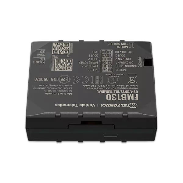 Teltonika FMB130 tracker GPS Voiture 0,128 GB Noir