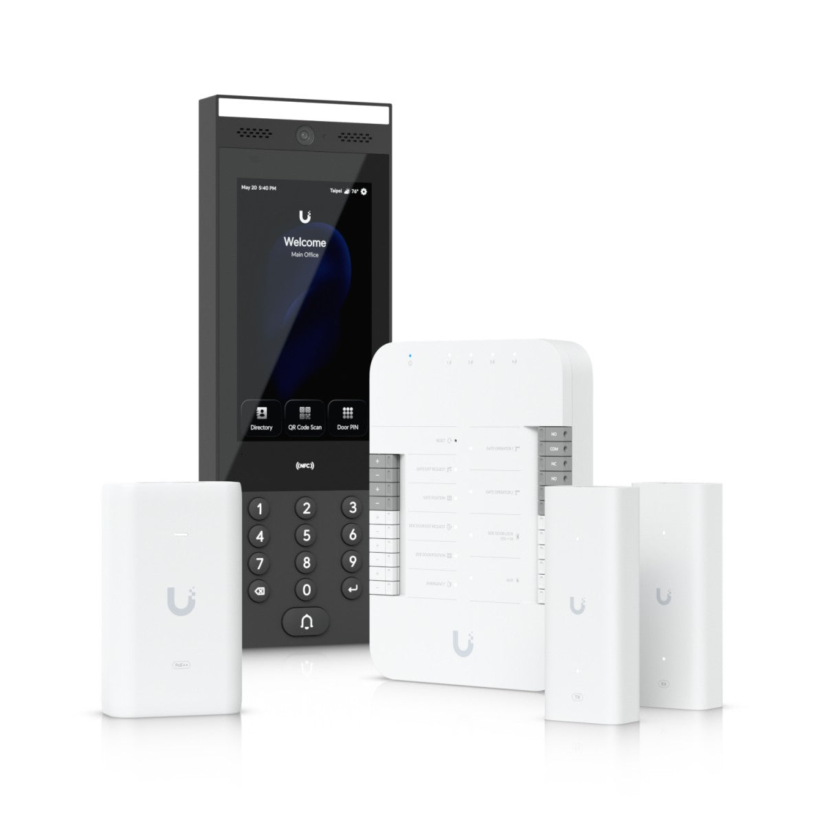 Ubiquiti G3 Gate Starter Kit systeme de sécurité et de contrôle d'acces Noir, Gris, Blanc