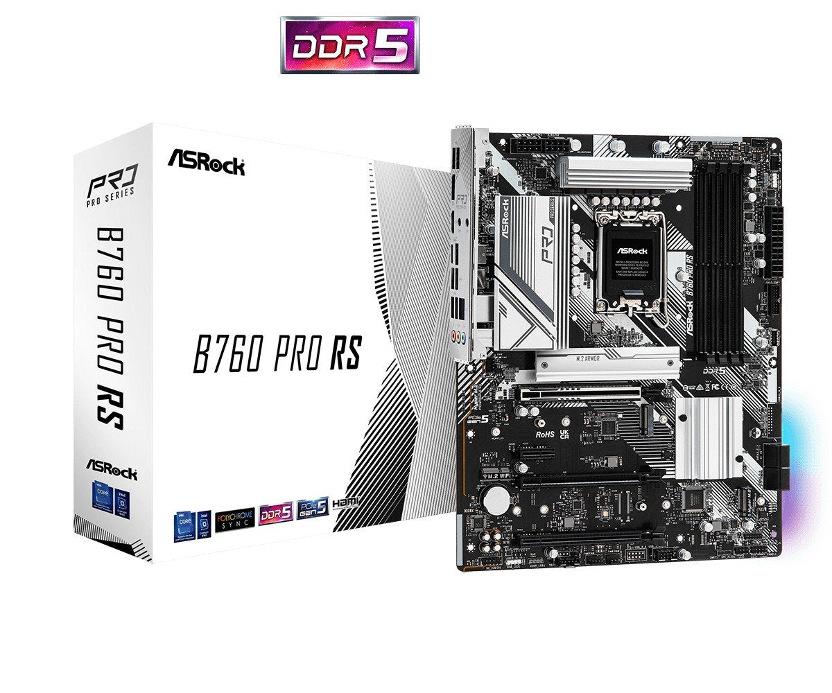 Asrock B760 PRO RS Intel B760 LGA 1700 ATX