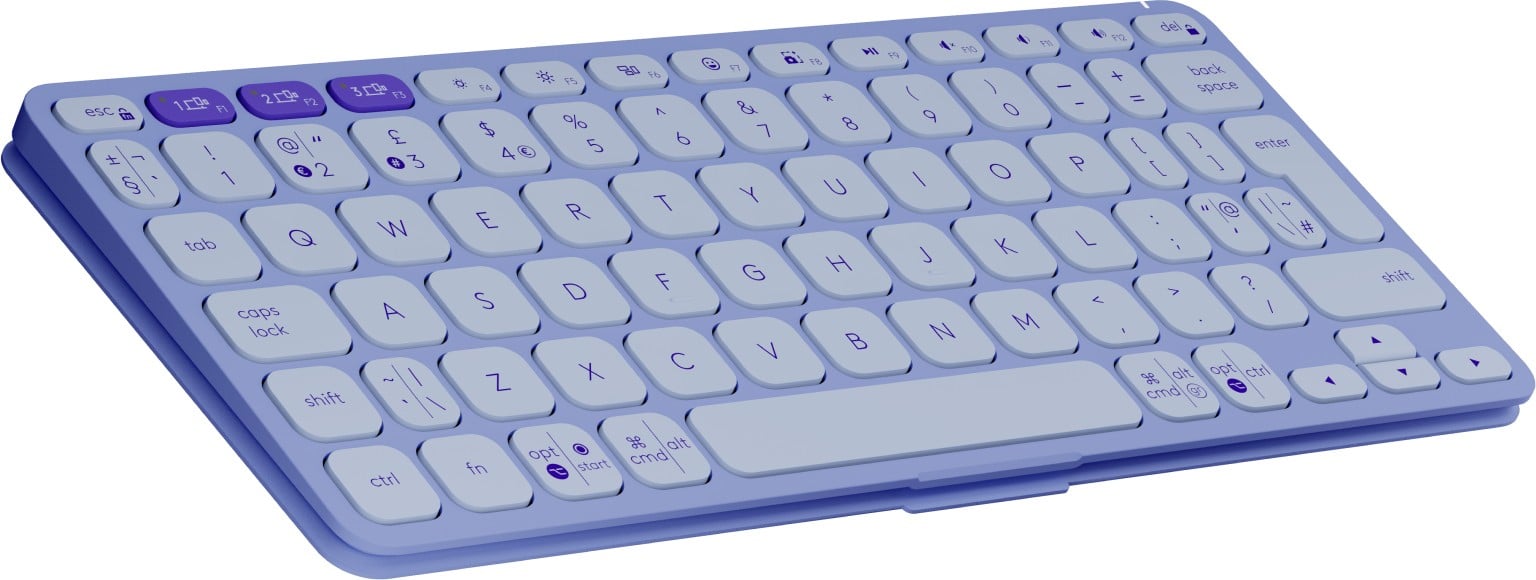 Logitech 920-012986 Keys-To-Go 2 Clavier Lilas