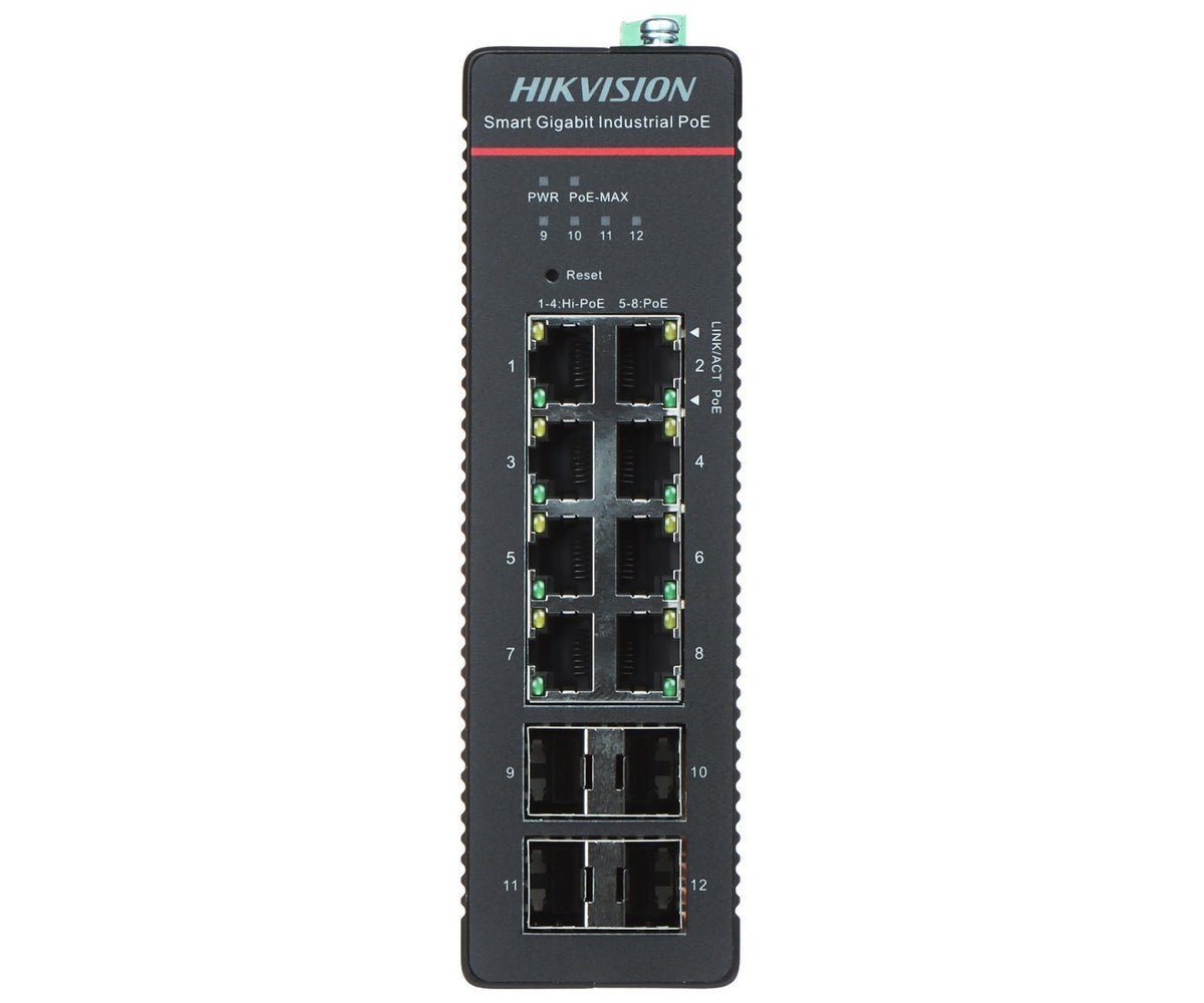 Hikvision DS-3T1512HP-SI-8P4FKIT(75W) Commutateur