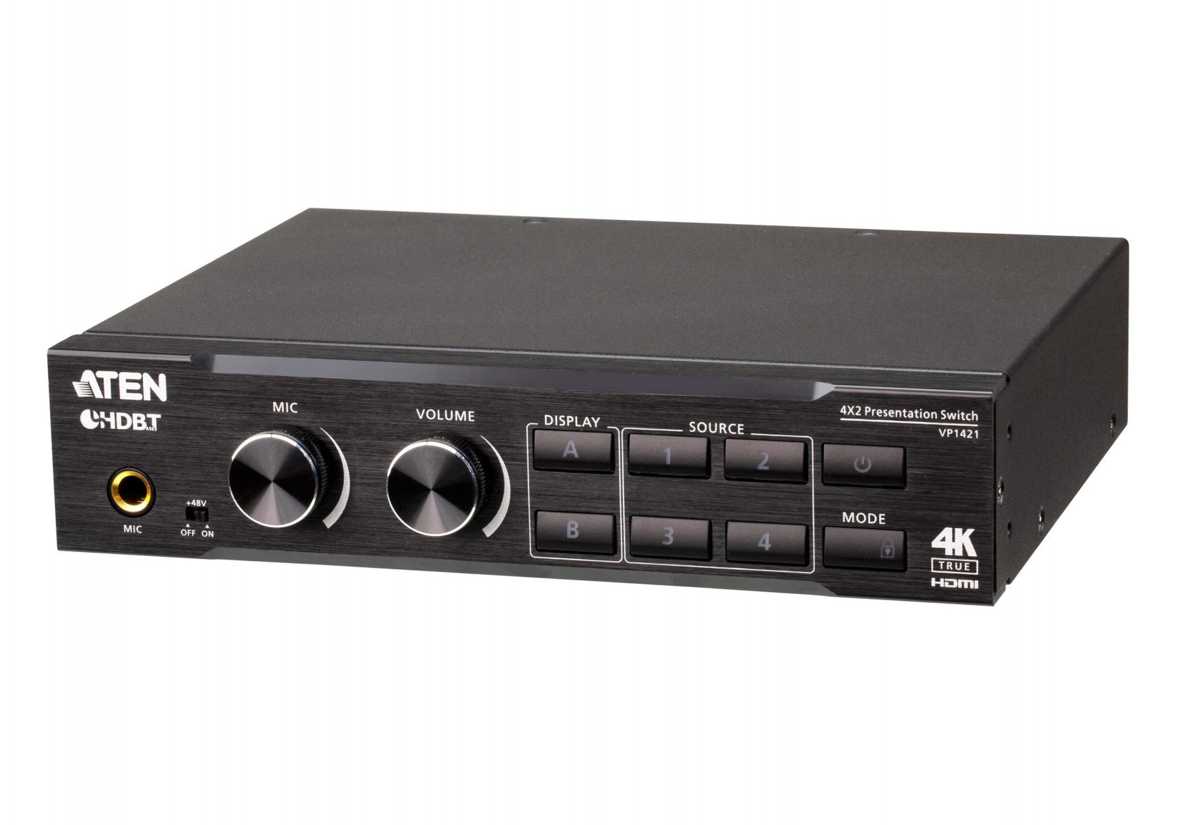 ATEN VP1421 Switch/Matrice 4K 4 x 2 (VGA/HDMI/HDBaseT)