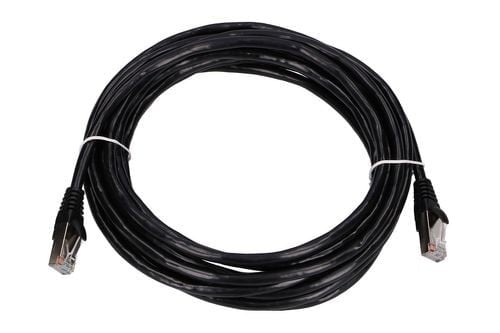 Extralink EX.7621 câble de réseau Noir Cat5e F/UTP (FTP) Rond