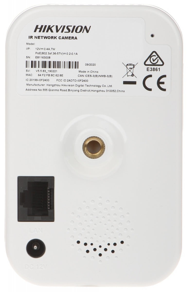 Hikvision DS-2CD2423G2-I(2.8mm) 2 MP AcuSense Built-in Mic Fixed Cube Network Camera