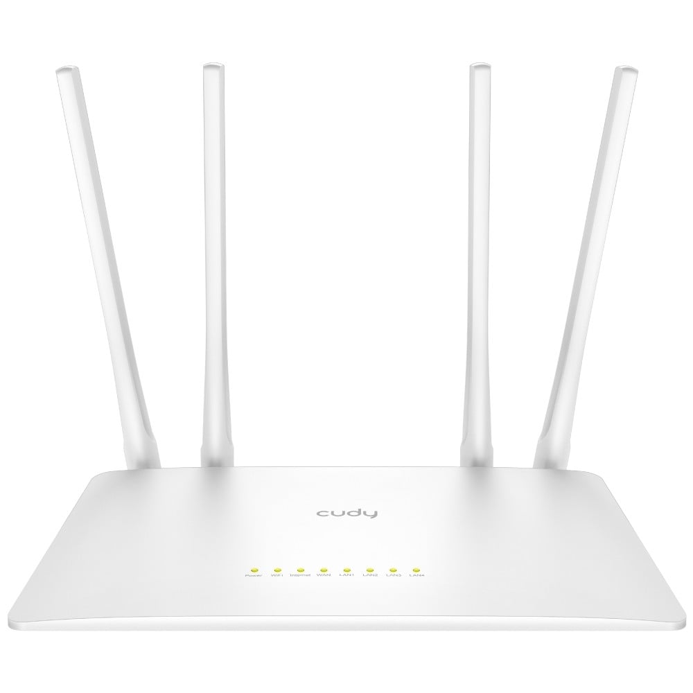 Cudy WR1200 routeur sans fil Fast Ethernet Bi-bande (2,4 GHz / 5 GHz) Blanc