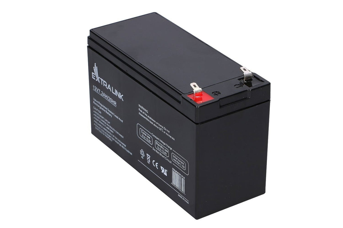 Extralink AGM 12V 7.2Ah - Batterie - 7.200 mAh Sealed Lead Acid (VRLA) 7,2 Ah