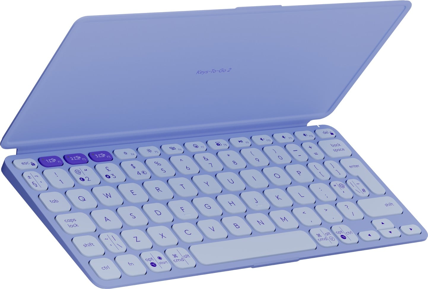 Logitech 920-012986 Keys-To-Go 2 Clavier Lilas