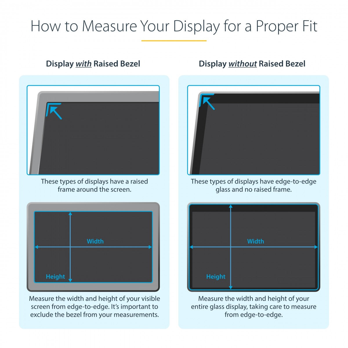 27" Gold Monitor Privacy Screen/Filter