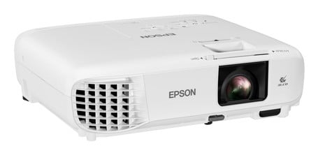EPSON EB-E24 Mobile Projector XGA 1024x768 4:3 3600lumens 15000:1 1.44 - 2.88:1 USB 2.0 Type A RS-232C VGA in 2x VGA out HDMI