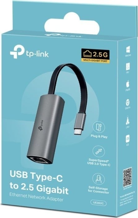 TP-Link UE302C Ethernet to USB C Adapter