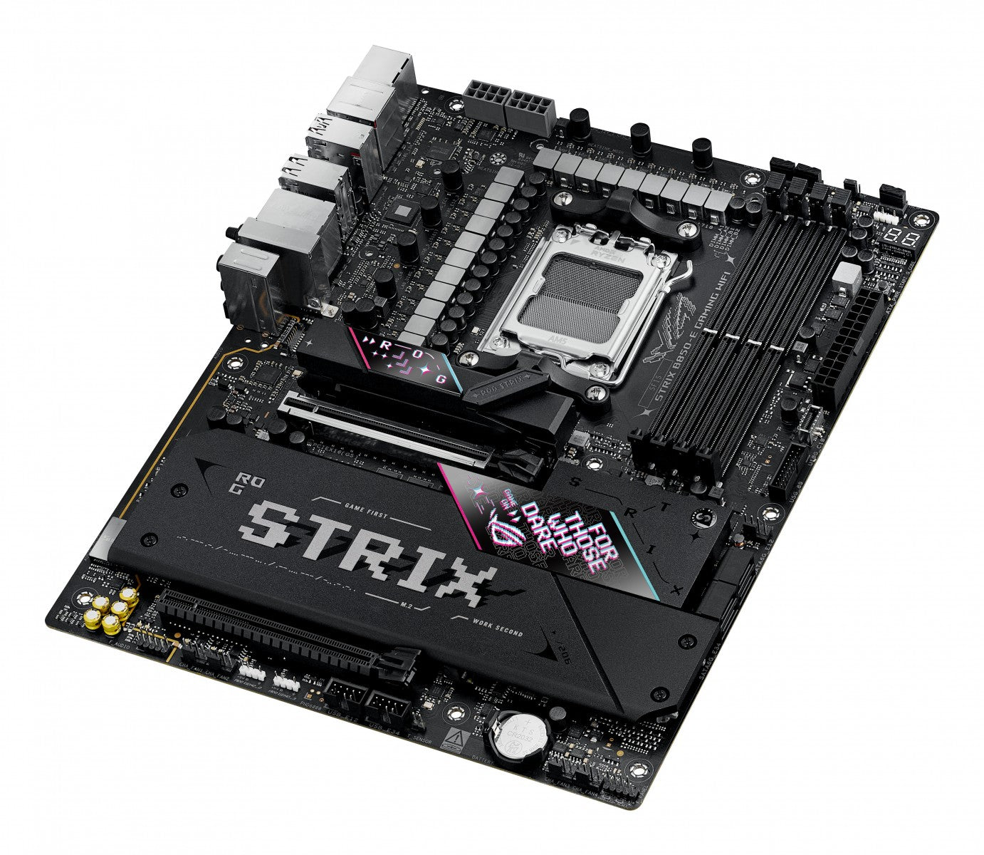 ASUS ROG STRIX B850-E GAMING WIFI AM5 DDR5 ATX MB 1xHDMI 1xDP 5xM.2 4xSATA