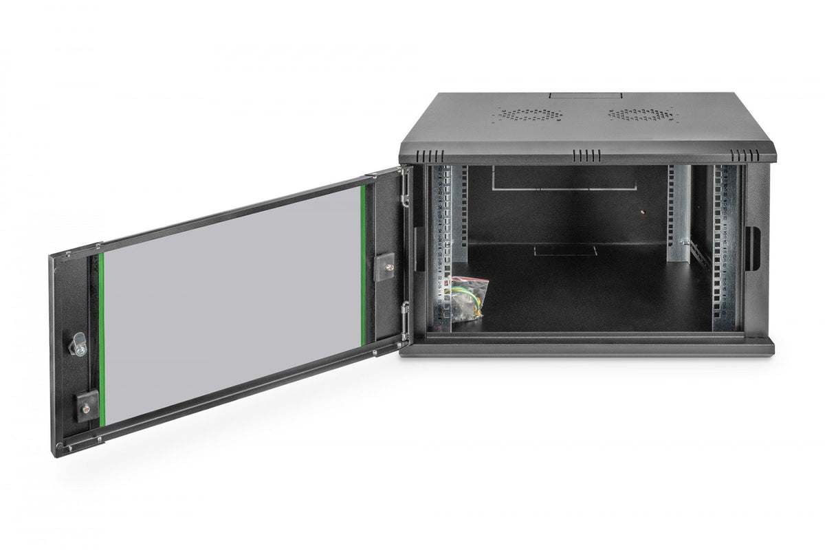 Digitus DN-19 07U-6/6-EC-SW étagere 7U Rack monté sur le mur Noir