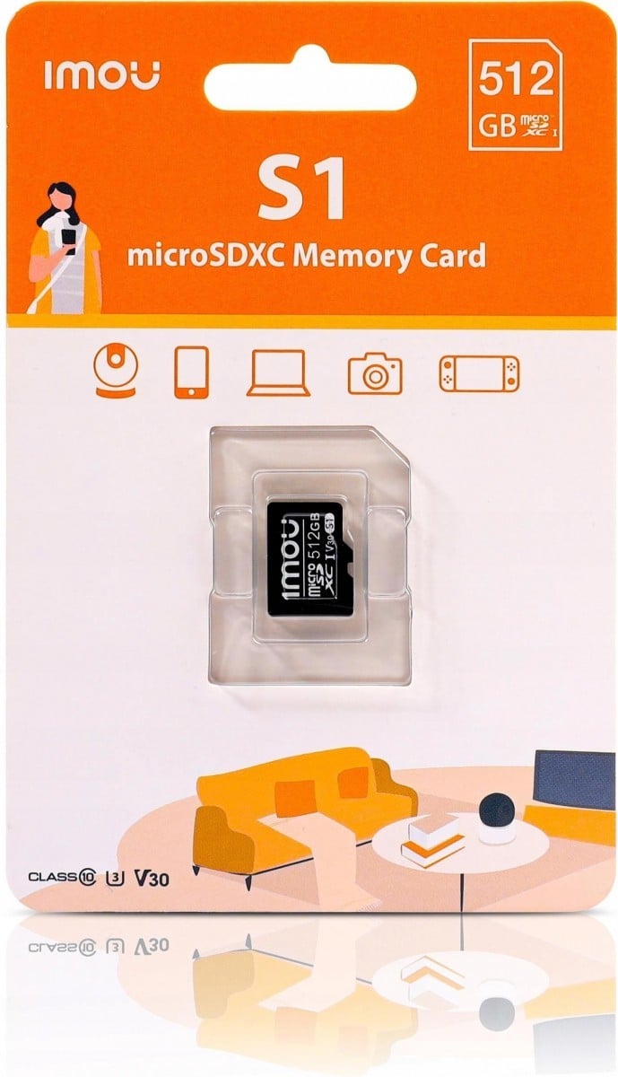 Imou ST2-512-S1 Carte mémoire microSD 512 Go