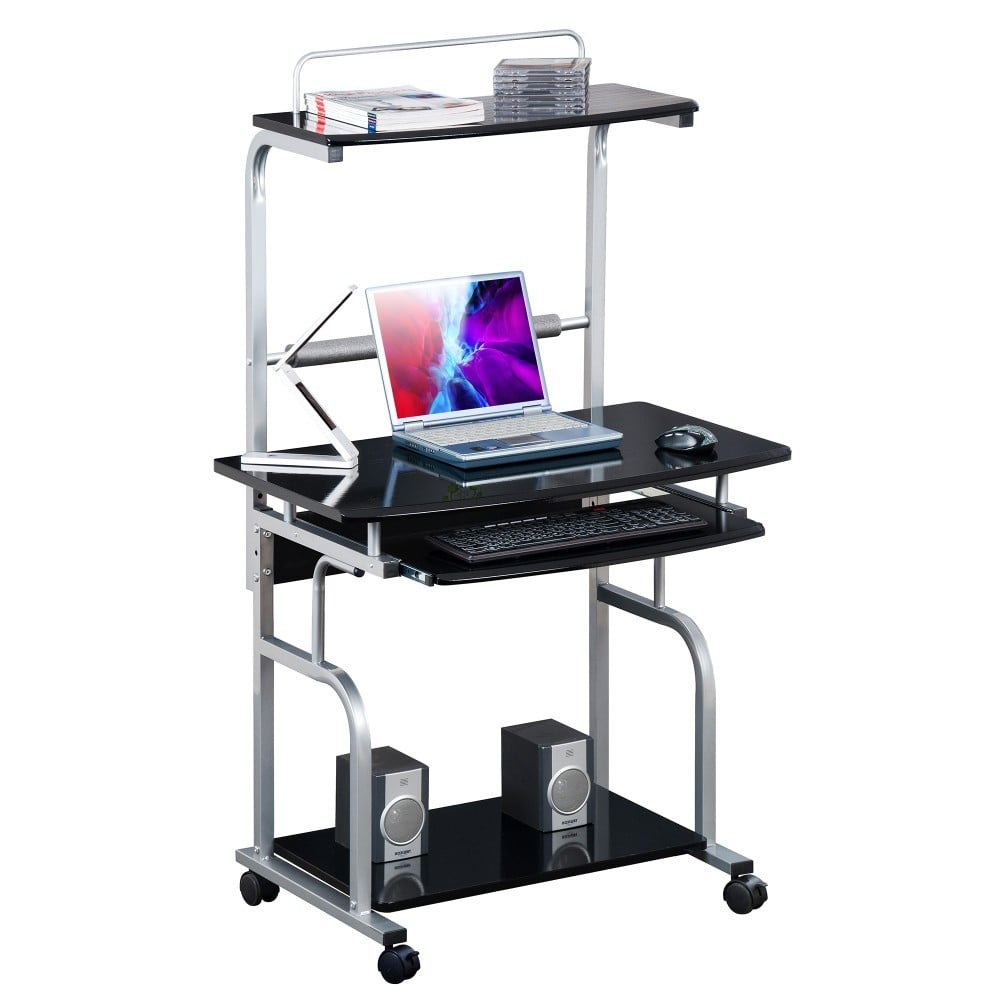 Techly ICA-TB 7800BK Bureau d'ordinateur