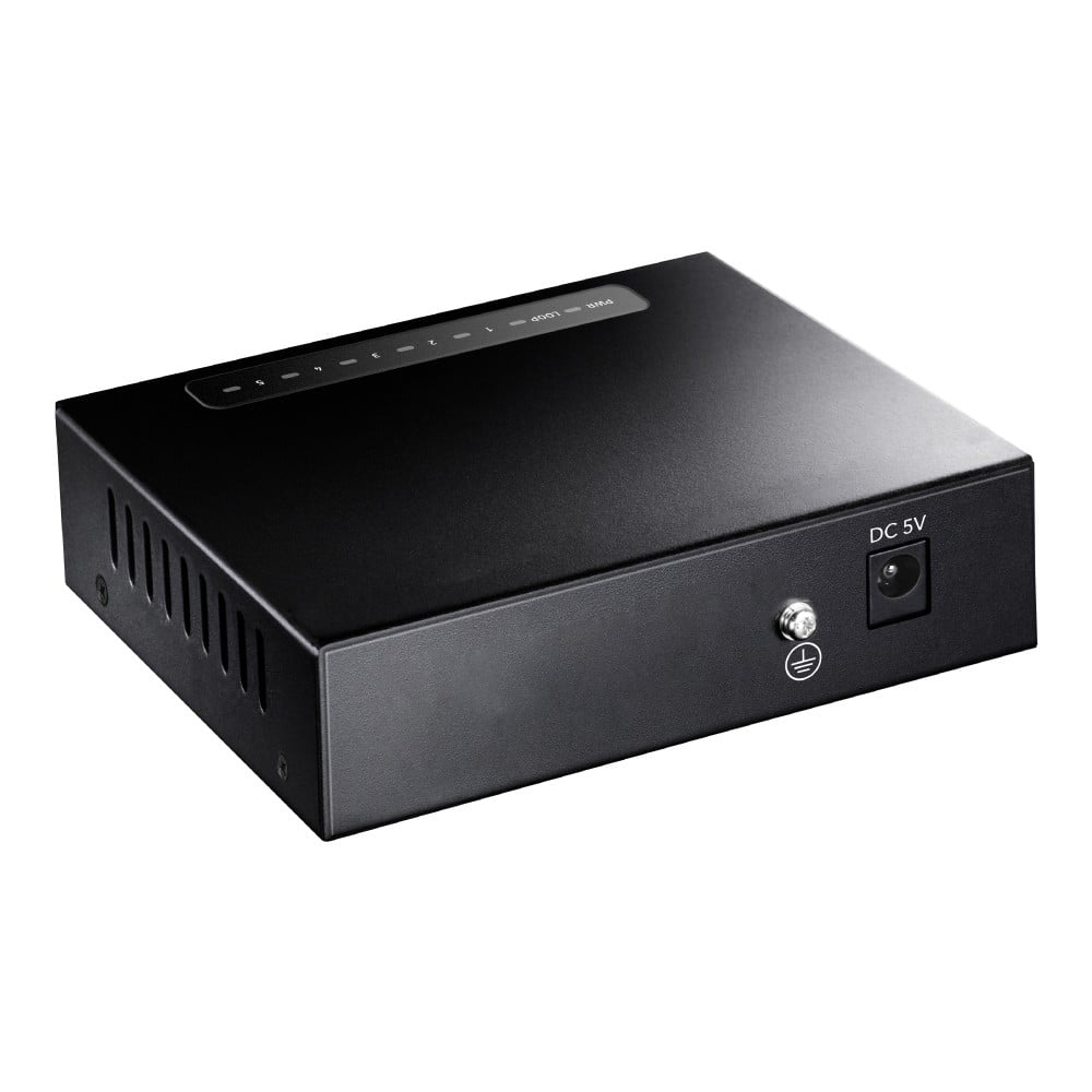 Cudy GS105 commutateur réseau Non-géré Gigabit Ethernet (10/100/1000) Noir