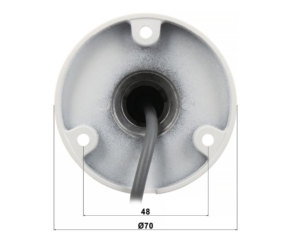 Hikvision DS-2CE17D0T-LTS(2.8mm) Caméra Bullet Fixe 2MP avec Audio Bidirectionnel