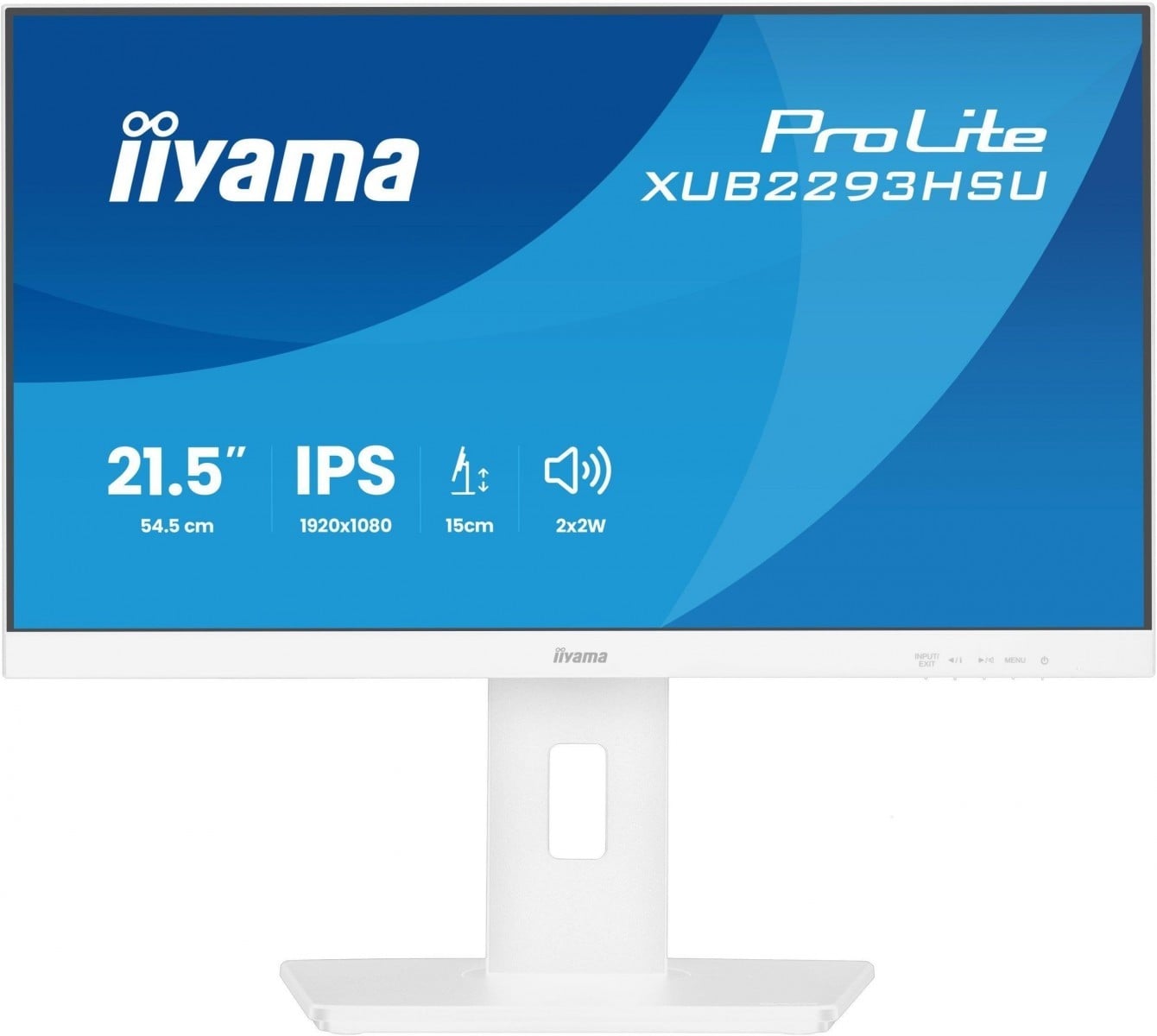 XUB2293HSU-W7 21.5" WHITE IPS-1920x1080@