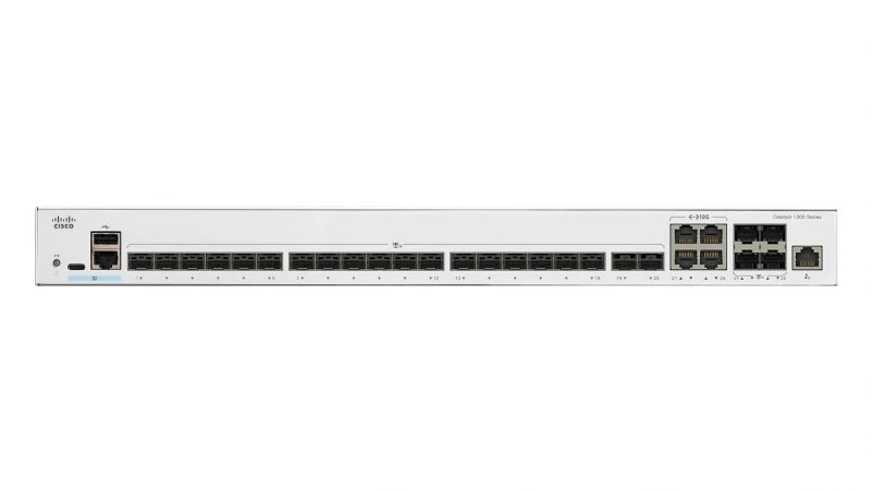 CISCO Catalyst 1300 24-Port Switch 20 x 10GE RJ45 4 x 10G SFP+ Uplinks