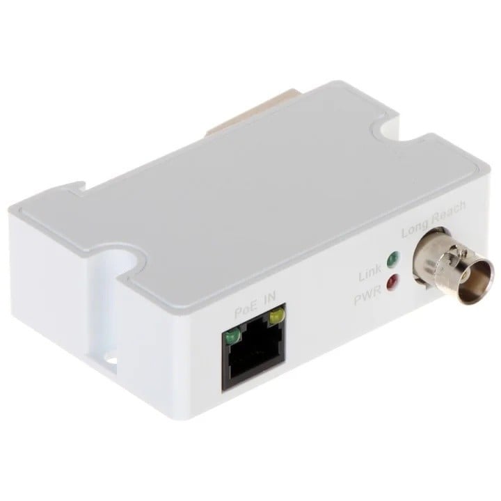 Dahua LR1002-1EC-V3 Récepteur ePoE Extender, 1x RJ45, 1x BNC, Portée PoE jusqu'a 800m