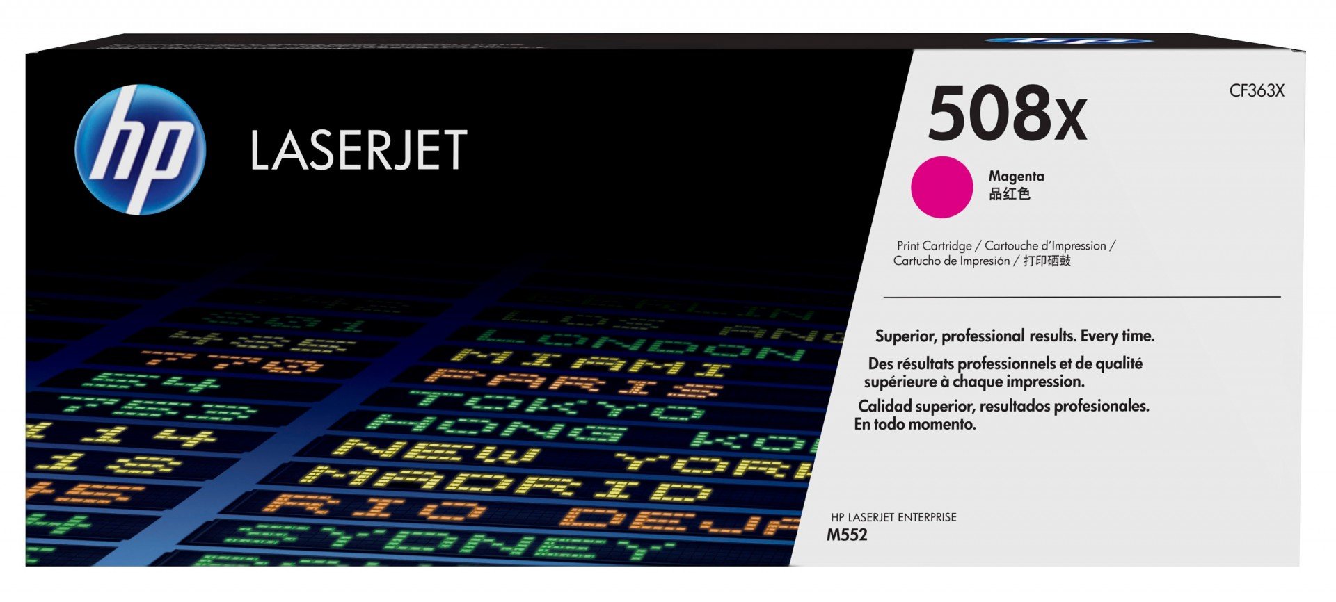 HP 508X original Toner cartridge CF363X magenta 9.500 pages high capacity