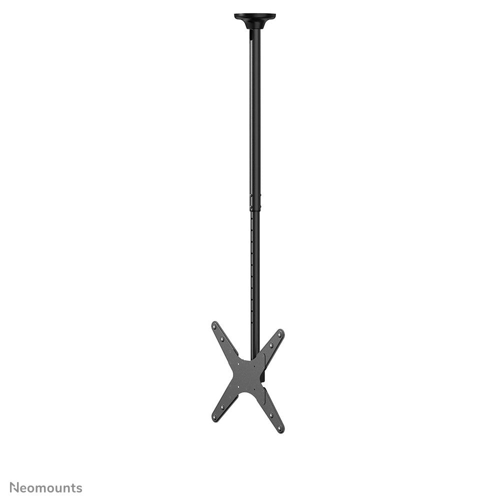 NEOMOUNTS FPMA-C340BLACK Support de plafond pour écran de 32-75p - h 106-156 cm